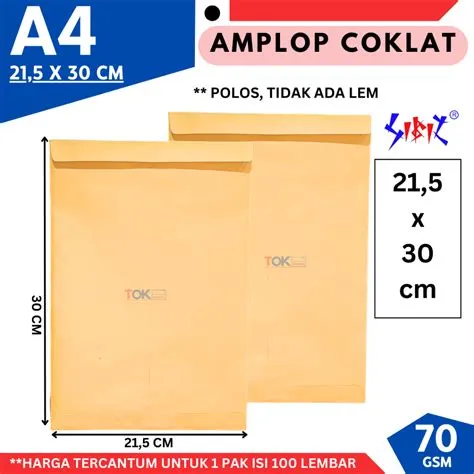 amplop-coklat-tali-a4-Amplop-Coklat